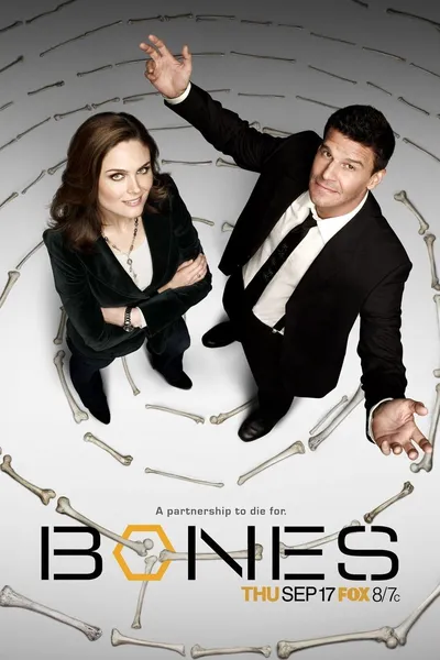 cartel de la serie Bones