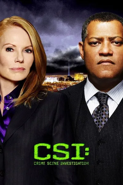 cartel de la serie CSI: Las Vegas