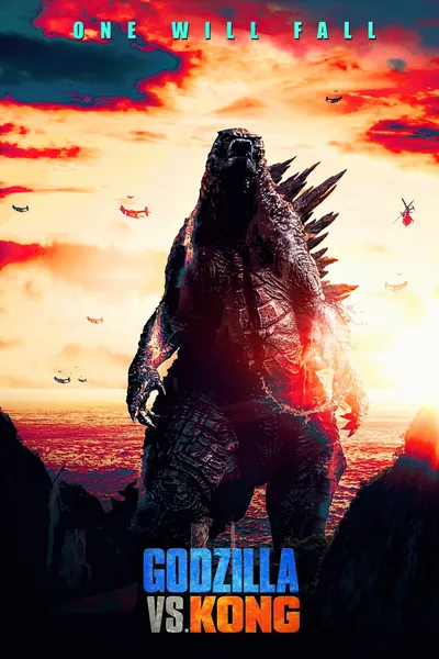 cartel de la serie Godzilla vs. Kong