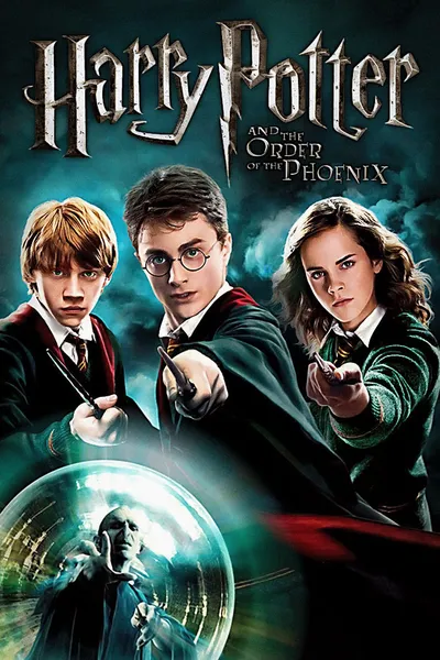 cartel de la serie Harry Potter y la Orden del Fénix