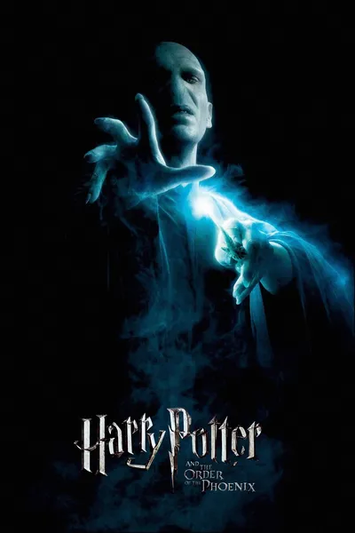 cartel de la serie Harry Potter y la Orden del Fénix