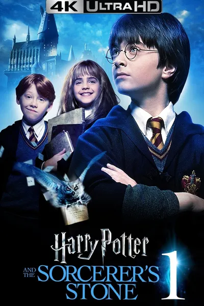 cartel de la serie Harry Potter y la piedra filosofal