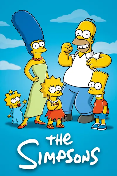 cartel de la serie Los Simpson