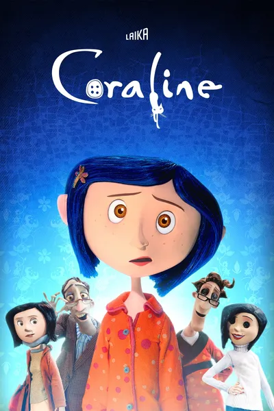 cartel de la serie Los mundos de Coraline