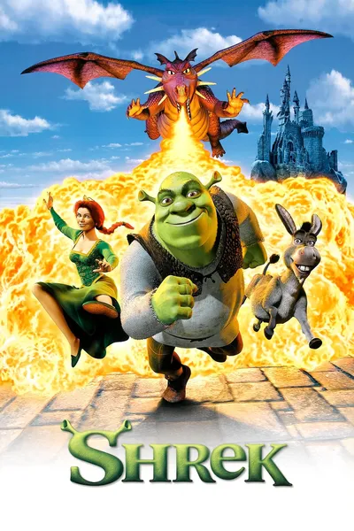 cartel de la serie Shrek