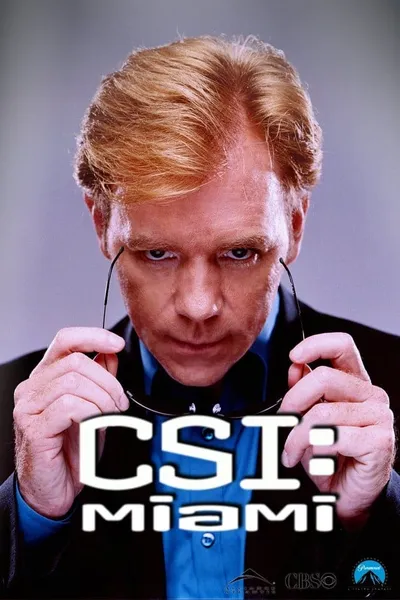 cartel de la serie CSI: Miami