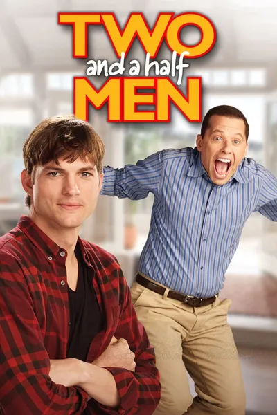 cartel de la serie Dos hombres y medio