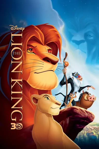 cartel de la serie El rey león