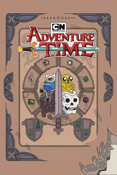 cartel de la serie Hora de aventuras