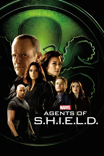 cartel de la serie Marvel Agentes de S.H.I.E.L.D.
