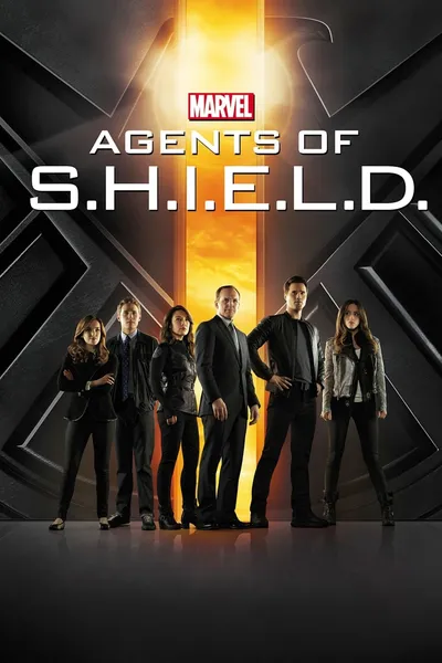 cartel de la serie Marvel Agentes de S.H.I.E.L.D.