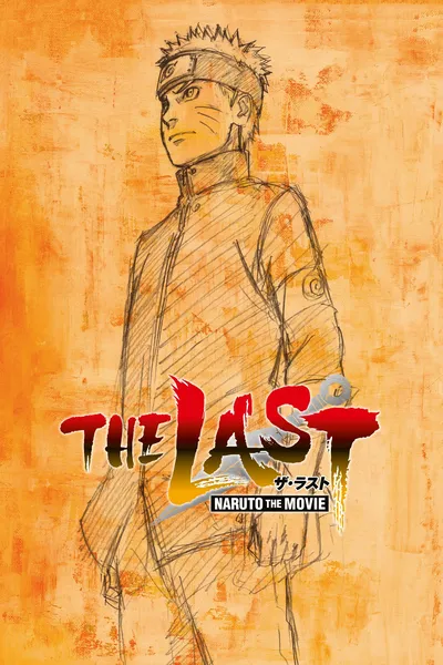 cartel de la serie Naruto Shippuden, La Película: The Last