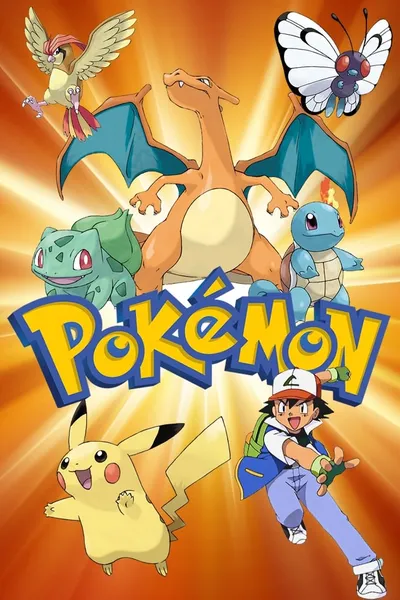 cartel de la serie Pokémon