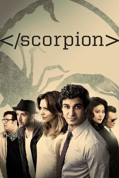 cartel de la serie Scorpion