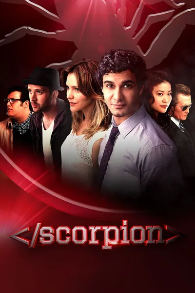 cartel de la serie Scorpion