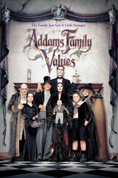 cartel de la serie La familia Addams: La tradición continúa