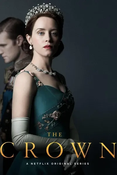 cartel de la serie The Crown