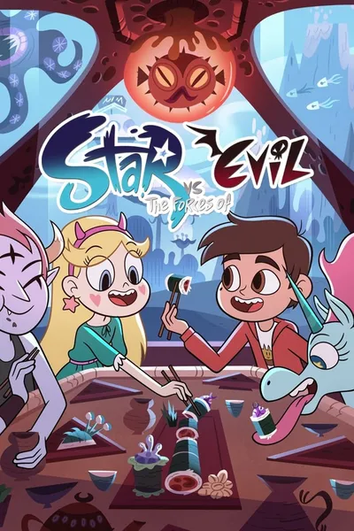 cartel de la serie Star vs. las fuerzas del mal