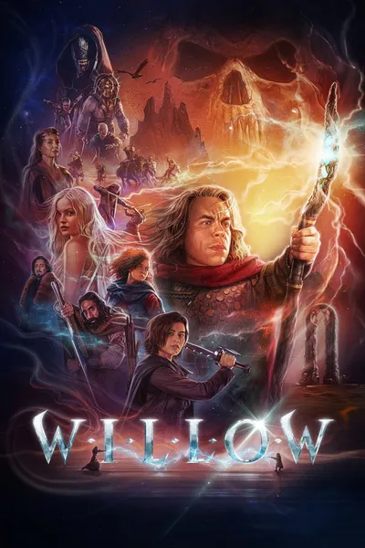 cartel de la serie Willow