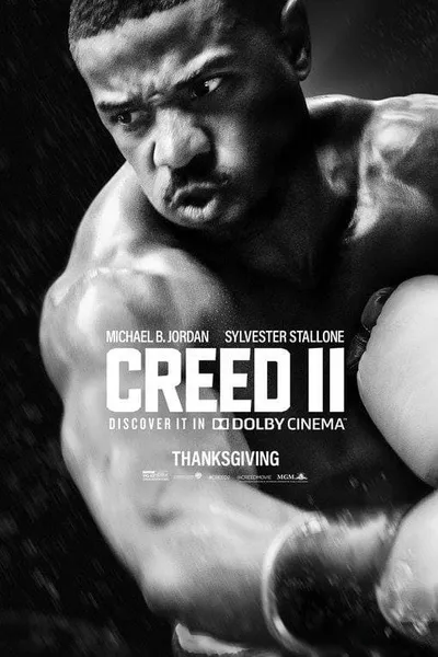 cartel de la serie Creed II: La leyenda de Rocky