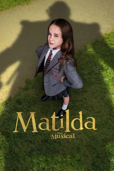cartel de la serie Matilda de Roald Dahl: El musical