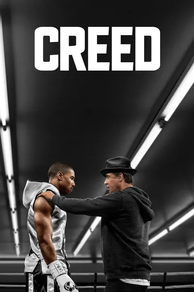 cartel de la serie Creed. La leyenda de Rocky