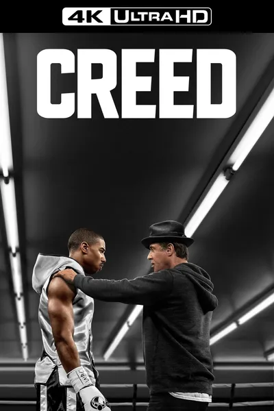 cartel de la serie Creed. La leyenda de Rocky