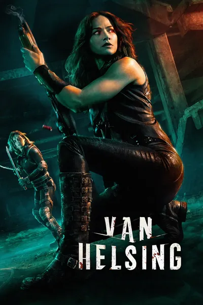 cartel de la serie Van Helsing