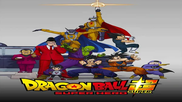 cartel de la serie Dragon Ball Super: Super Hero