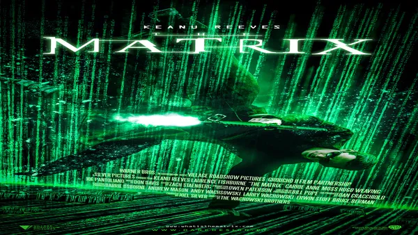 cartel de la serie Matrix